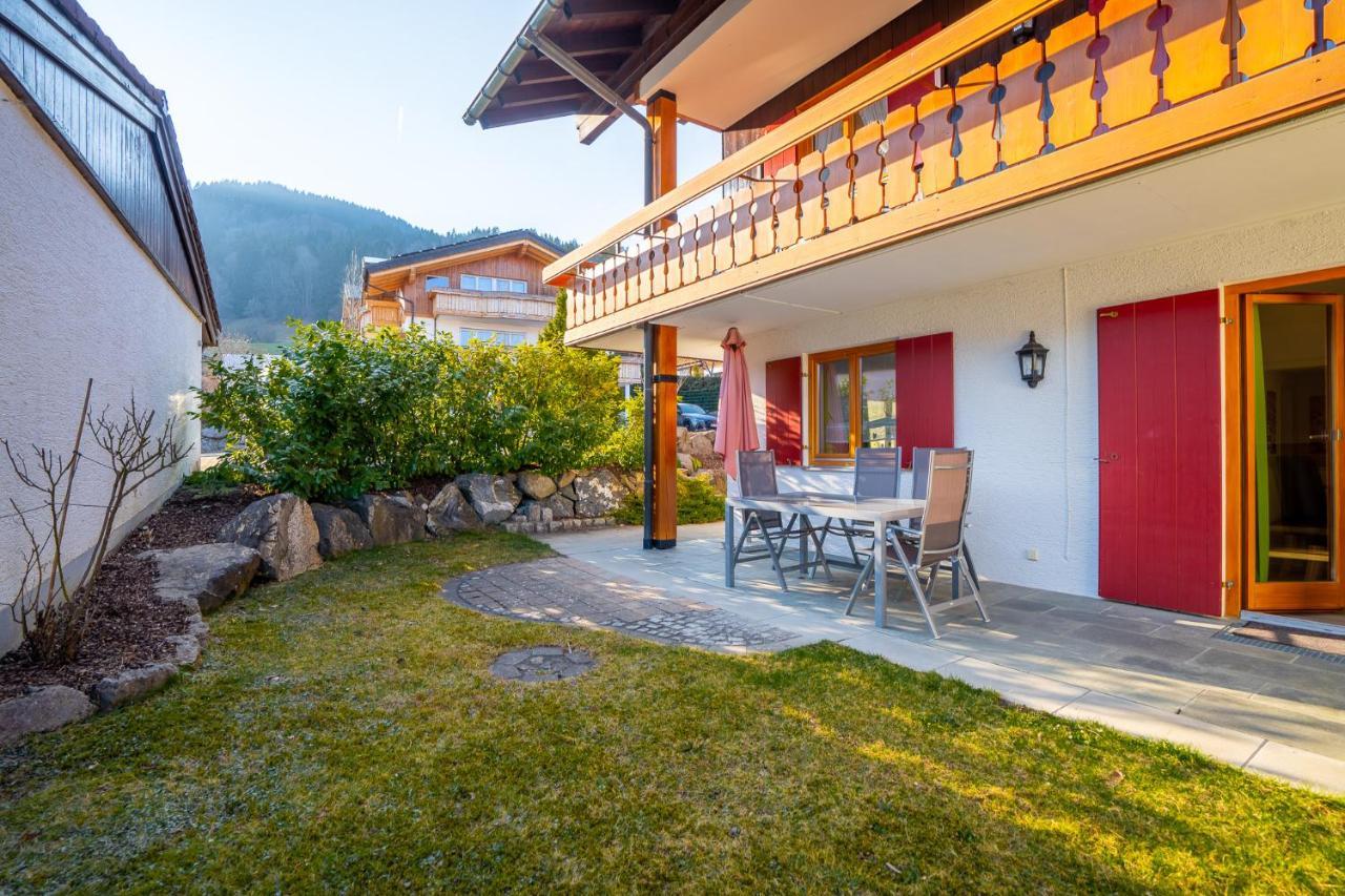 Alpenliebe Ferienwohnung Ofterschwang Eksteriør billede